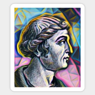 Cassius Dio Portrait | Cassius Dio Artwork 10 Sticker